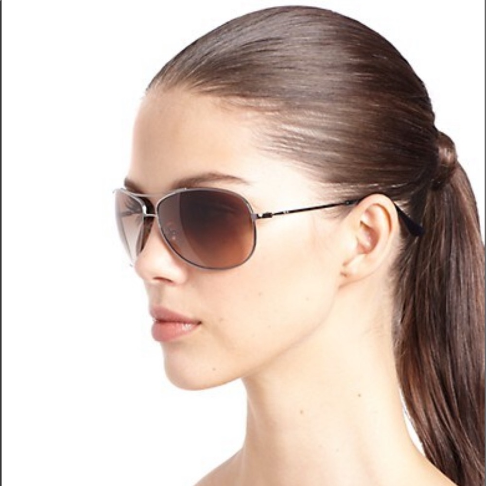 Ray Ban RB3293 Wrap Aviator Sunglasses